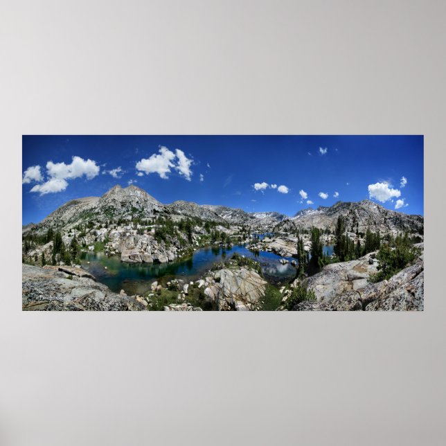 Medley Lake - Sierra Poster (Vorne)
