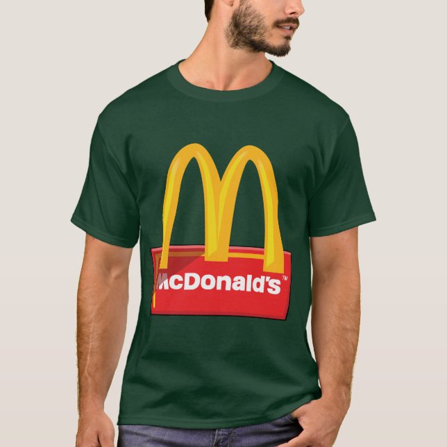 Medonald Klassik Grafik T-Shirt (Vorderseite)