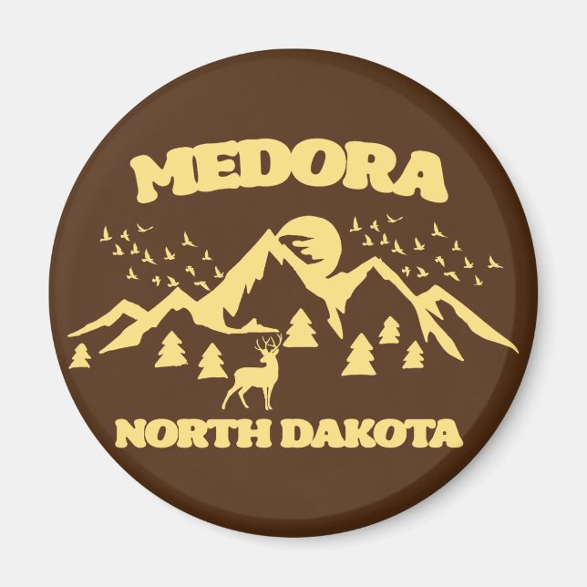 Medora, North Dakota Magnet (Vorne)