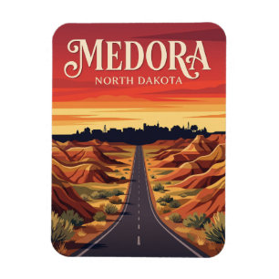 Medora USA Magnet