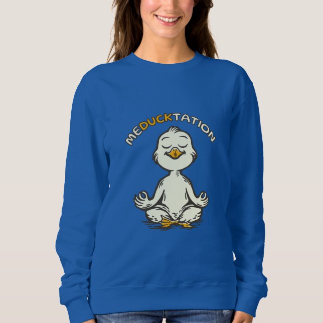 Meducktation Sweatshirt (Vorderseite)