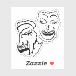 Medusa 4MMHeads DoubleHeaded 2025 Horror Awaynowe Aufkleber