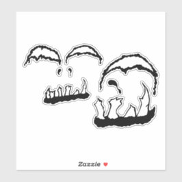 Medusa 7MMHeads DoubleHeaded 2025 Horror Awaynowe Aufkleber