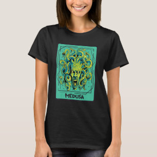 Medusa Antikes griechisches Tarot Card Griechisch  T-Shirt