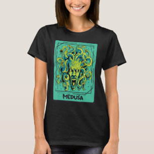 Medusa Antikes griechisches Tarot Card Griechisch  T-Shirt