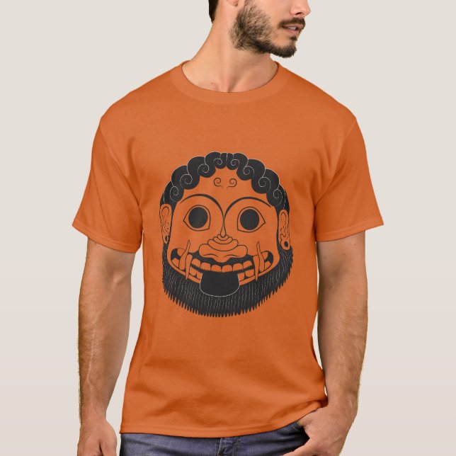 Medusa Apotropaia Antike Griechische Kunst T-Shirt (Vorderseite)