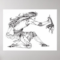 Medusa Aubrey Beardsley