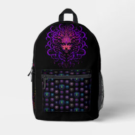 Medusa Backpack Bedruckter Rucksack
