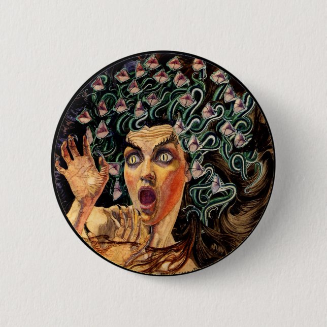 Medusa Button (Vorderseite)