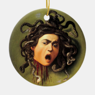 Medusa, Caravaggio Keramikornament