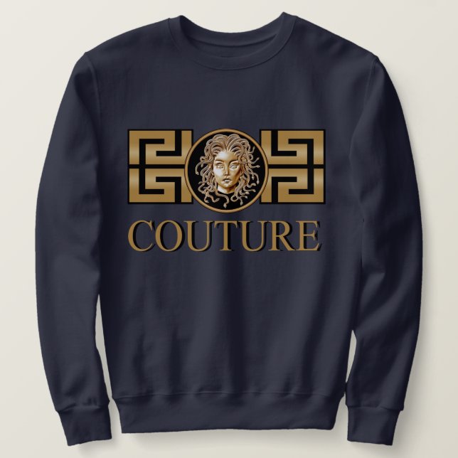 Medusa Couture Gold T - Shirt (Design vorne)