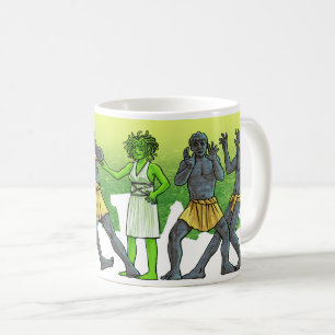 Medusa Dusts ihre ständigen Gäste Kaffeetasse