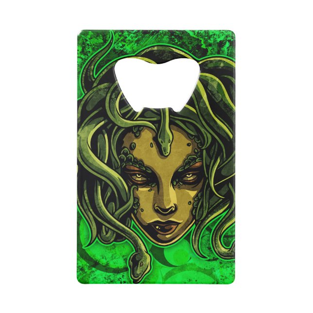 Medusa Geldbeutel Flaschenöffner (Vorderseite)