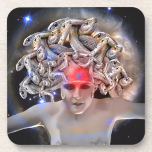 Medusa Getränkeuntersetzer