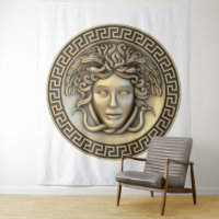 Medusa Gold Wall Art