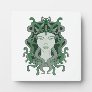 Medusa Gorgo Schlange Gorgone Monster griechische  Fotoplatte