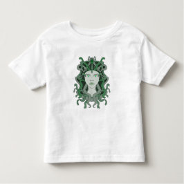 Medusa Gorgo Snake Gorgon Monster Griechische Myth Kleinkind T-shirt