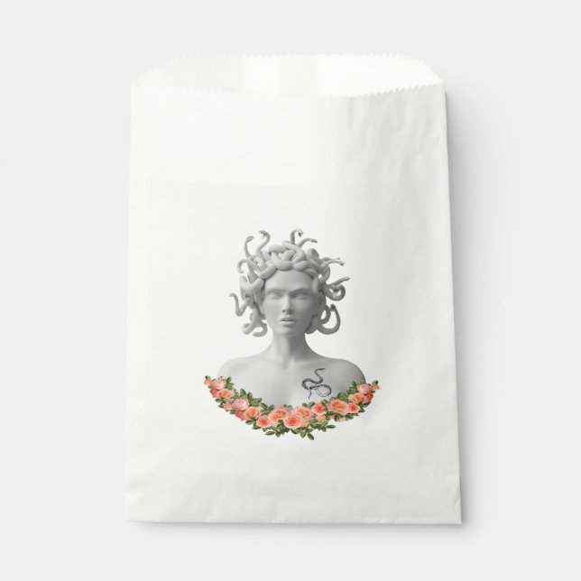 Medusa Gorgon Griechische Mythologie Geschenktütchen (Vorderseite)