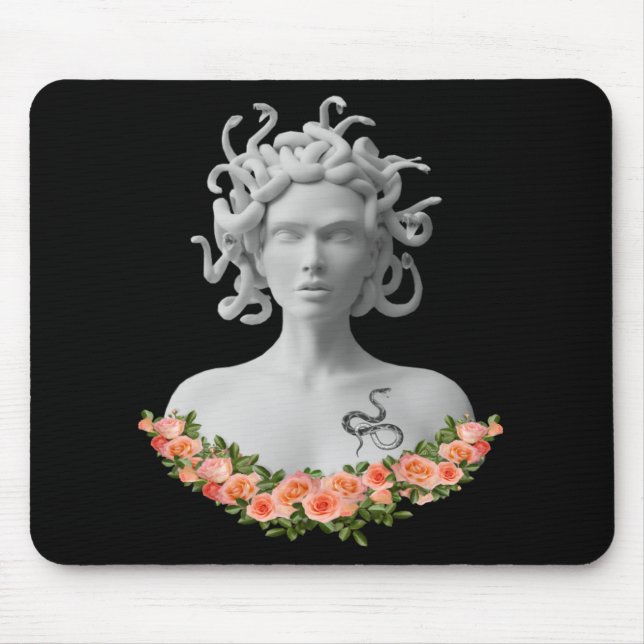 Medusa Gorgon Griechische Mythologie Mousepad (Vorne)