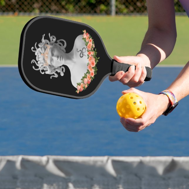 Medusa Gorgon Griechische Mythologie Pickleball Schläger (InSitu)