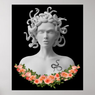 Medusa Gorgon Griechische Mythologie Poster