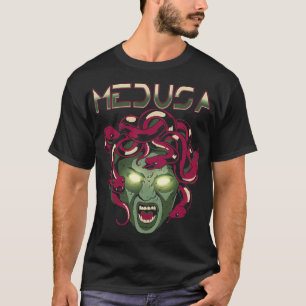 Medusa Gorgon - Mythos der griechischen Götter und T-Shirt