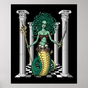 Medusa Gorgon Poster
