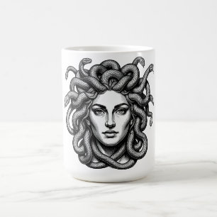 Medusa Gorgon Schlangenhaar Mythologie Kunst Gesch Kaffeetasse