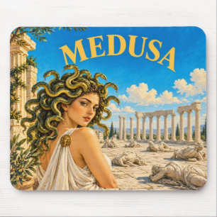 Medusa, Gothic Fantasy Monster Mousepad