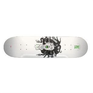 "Medusa" grau Skateboard