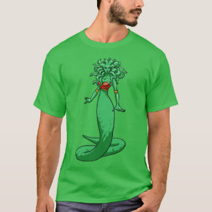 Medusa Griechische Mythologie Gott Antikes Grieche T-Shirt