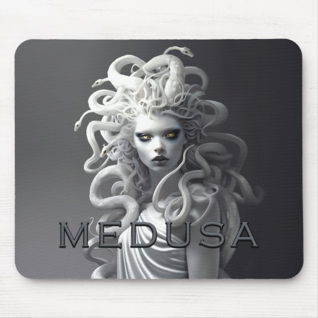 Medusa, griechische Mythologie, Schlangengöttin, G Mousepad (Vorne)