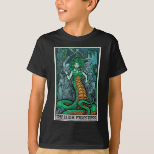 Medusa, griechischer Mytholo, Tarot der Hohepriest T-Shirt