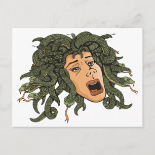 Medusa Head Postkarte