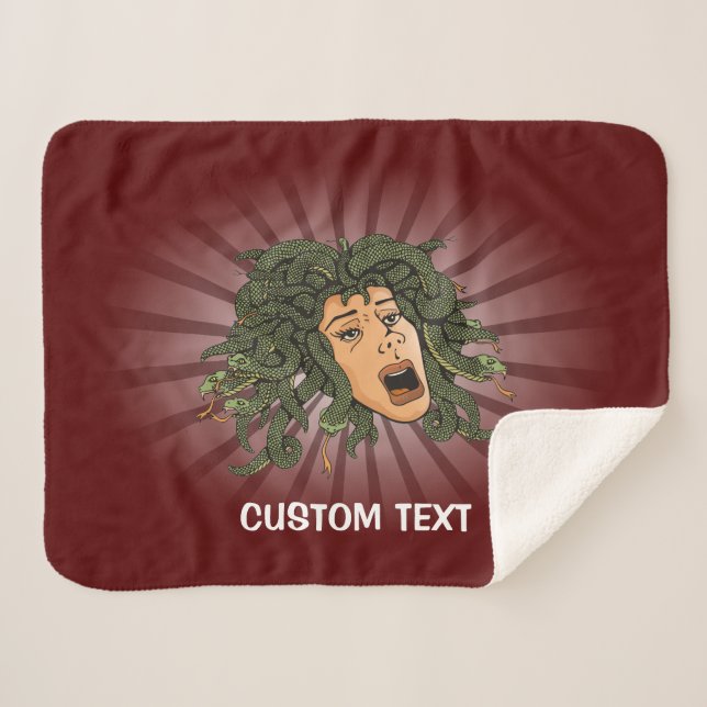 Medusa Head Sherpadecke (Vorderseite (Horizontal))