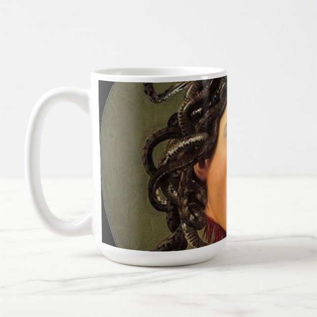 Medusa Head von Caravaggio Kaffeetasse (Links)