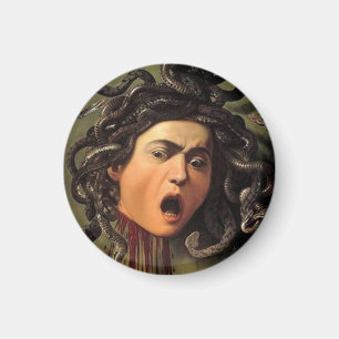 Medusa Head von Caravaggio Magnet