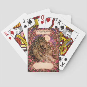 Medusa-Hochzeitsgästebuch-Unterschriftendeck Spielkarten