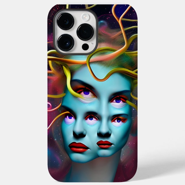 Medusa Hypnose, Mythologie, Mystische Kreatur Case-Mate iPhone Hülle (Rückseite)