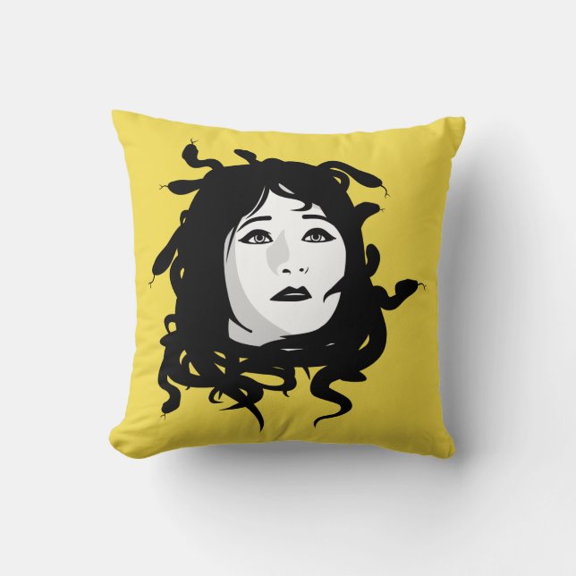 Medusa Kissen (Vorderseite)