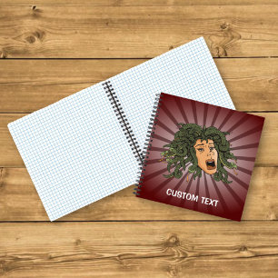 Medusa Kopf Notizbuch
