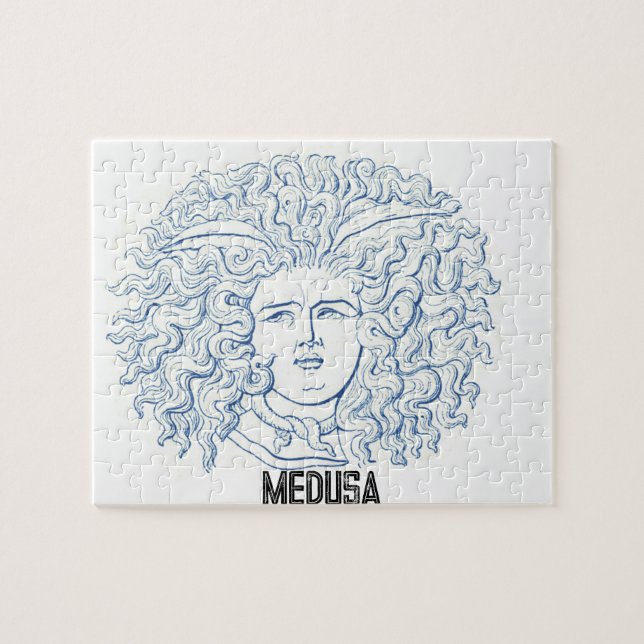 Medusa - Kopf Puzzle (Horizontal)