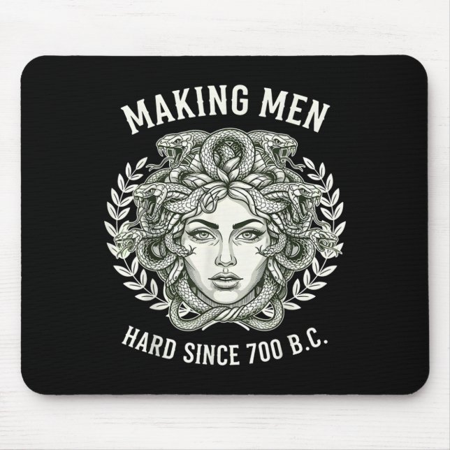 Medusa macht Männer seit 700 v. Chr. griechisch lu Mousepad (Vorne)