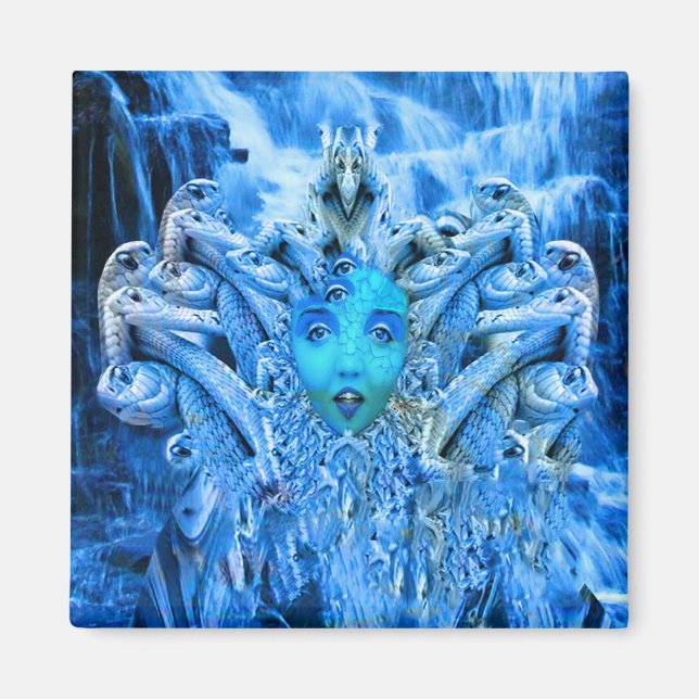 Medusa Metamorphose Magnet (Vorne)