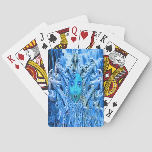 Medusa Metamorphose Spielkarten (Rückseite)