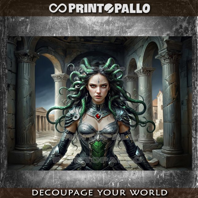 Medusa Myth: Zeit für Poseidon, seine Rechnung zu  Seidenpapier (Von Creator hochgeladen)