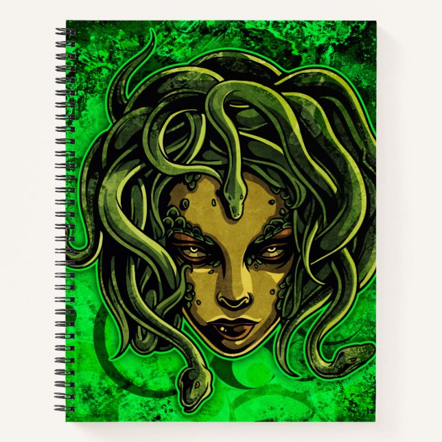 Medusa Notizbuch (Vorderseite)