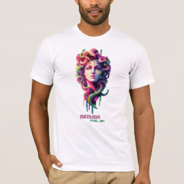 Medusa Pixel Art T-Shirt