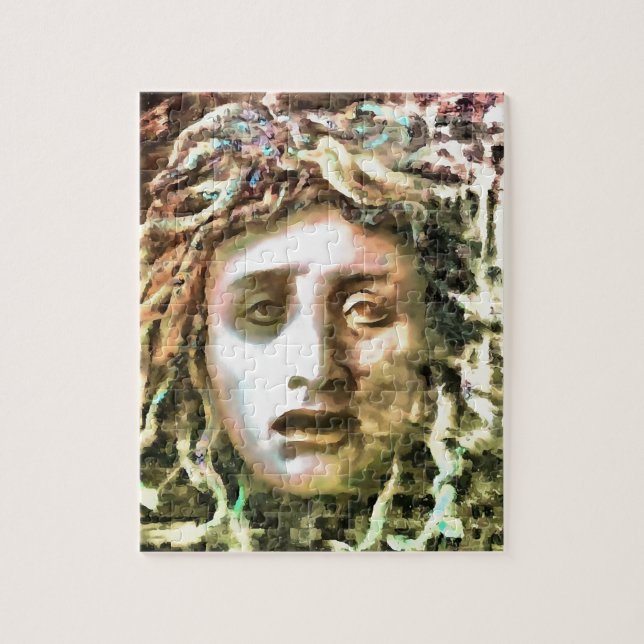 Medusa Portrait eines Gorgon Puzzle (Vertikal)