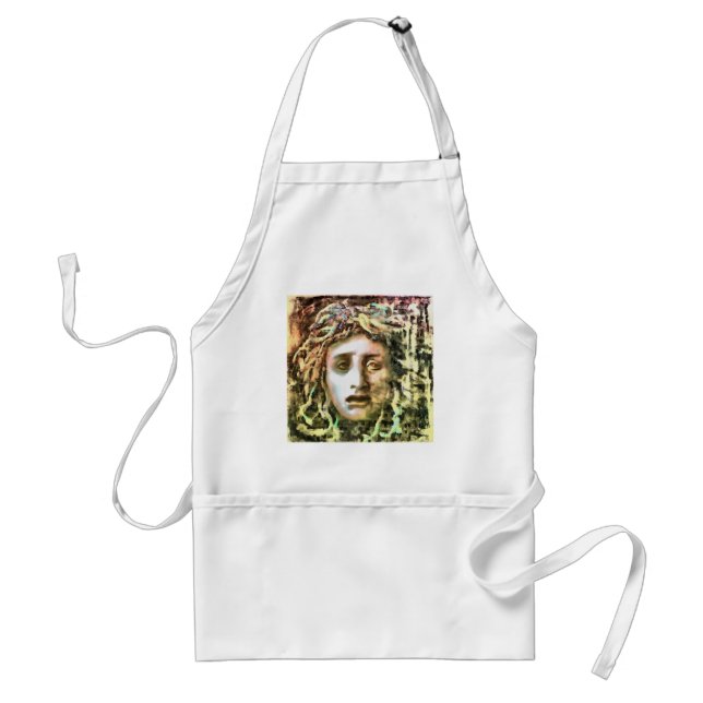 Medusa Portrait eines Gorgon Schürze (Vorne)